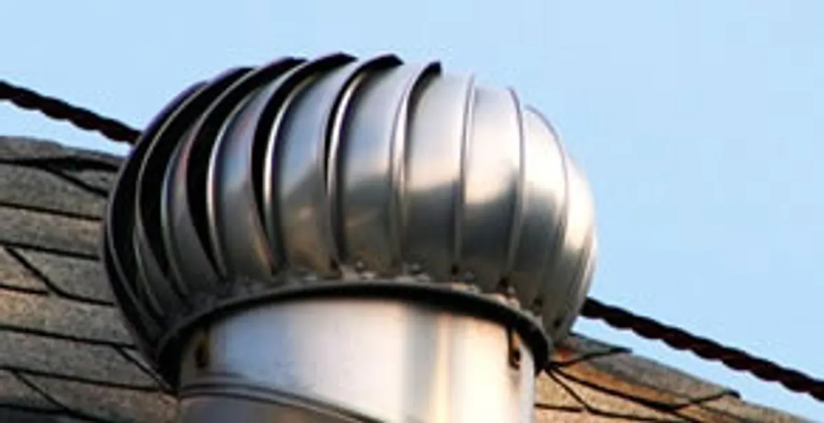 attic fan installation services with professionally installed roof ventilation unit in Indianapolis, IN
