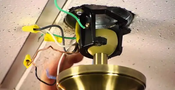Ceiling fan wiring repair and electrical connection service in Indianapolis, IN