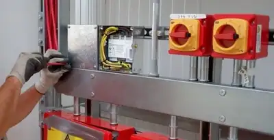 fire alarm installation service with certified electricians wiring fire alarm control equipment in Indianapolis, IN
