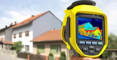 home energy audit service performing exterior thermal inspection to identify energy loss in Indianapolis, IN