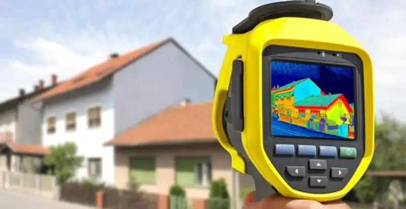 home energy audit service performing exterior thermal inspection to identify energy loss in Indianapolis, IN
