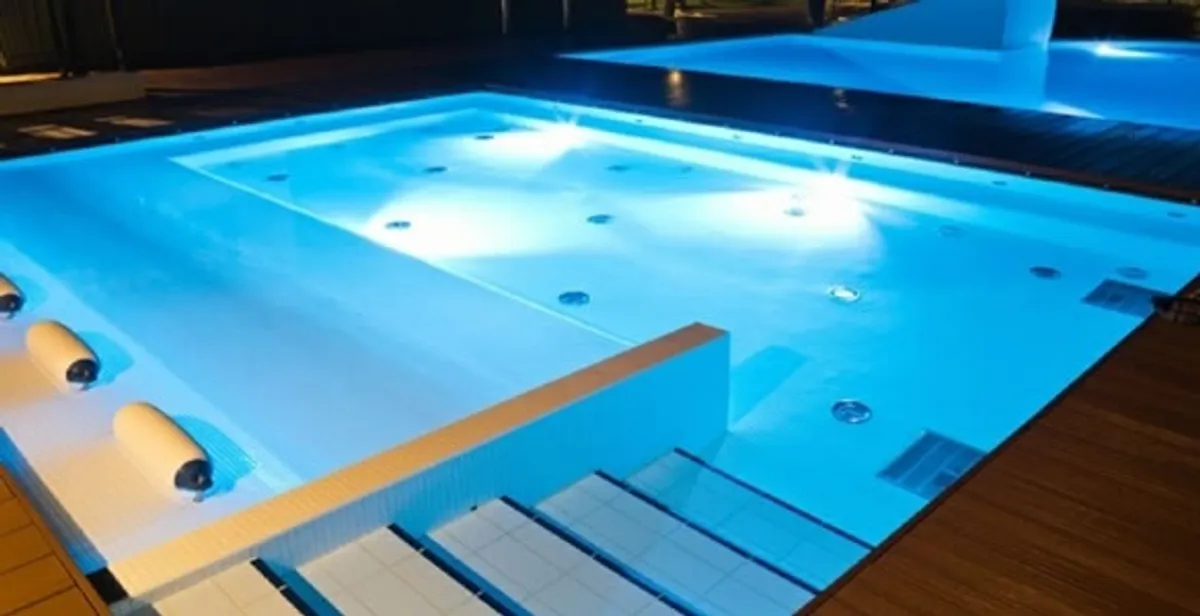 pool light installation and repair services providing modern illuminated pool lighting in Indianapolis, IN