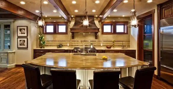 Finished recessed lighting installation providing balanced indoor lighting in Indianapolis, IN